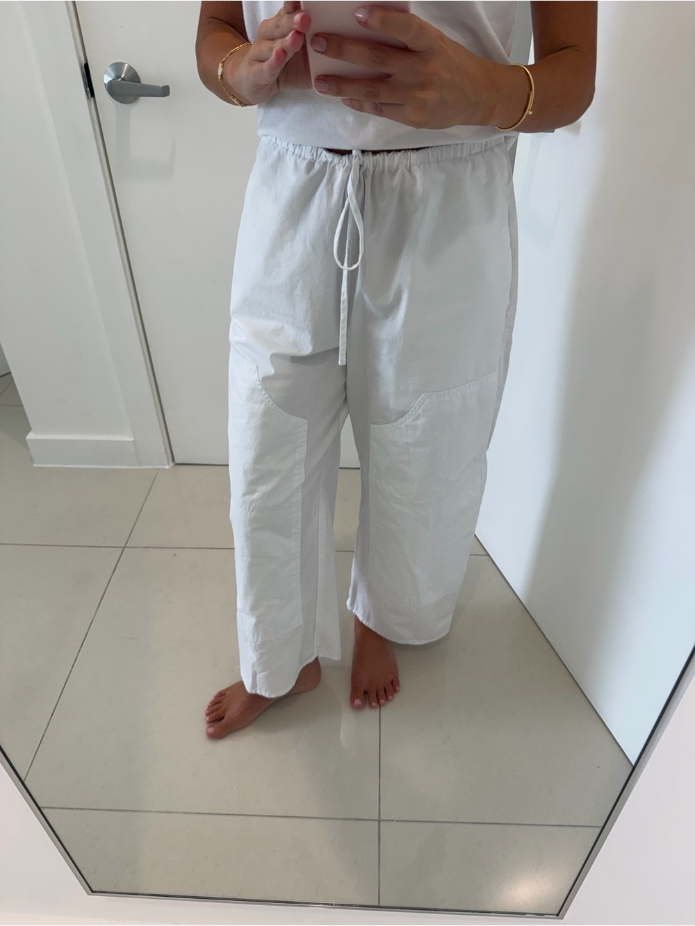J. Crew White Luna pant - Picture 2 of 5